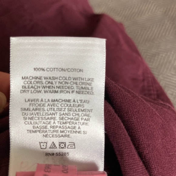 Express Men’s maroon button down - Picture 6 of 6